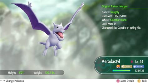 Aerodactyl weakness and counters in Pokémon Go .
